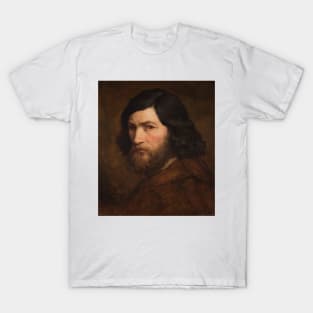 Selbstbildnis by Jean-Francois Millet T-Shirt